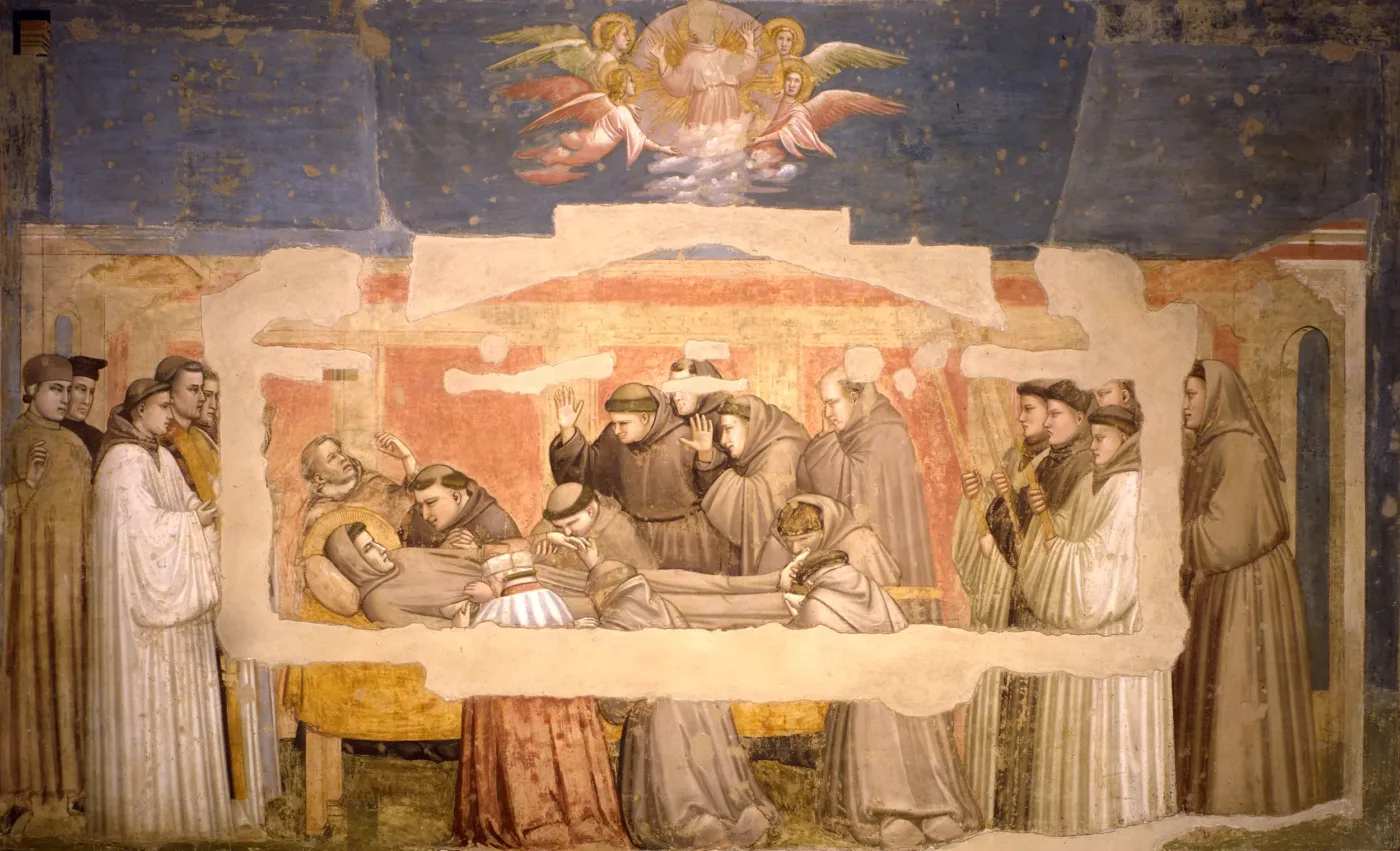 1325 Giotto saint Francis