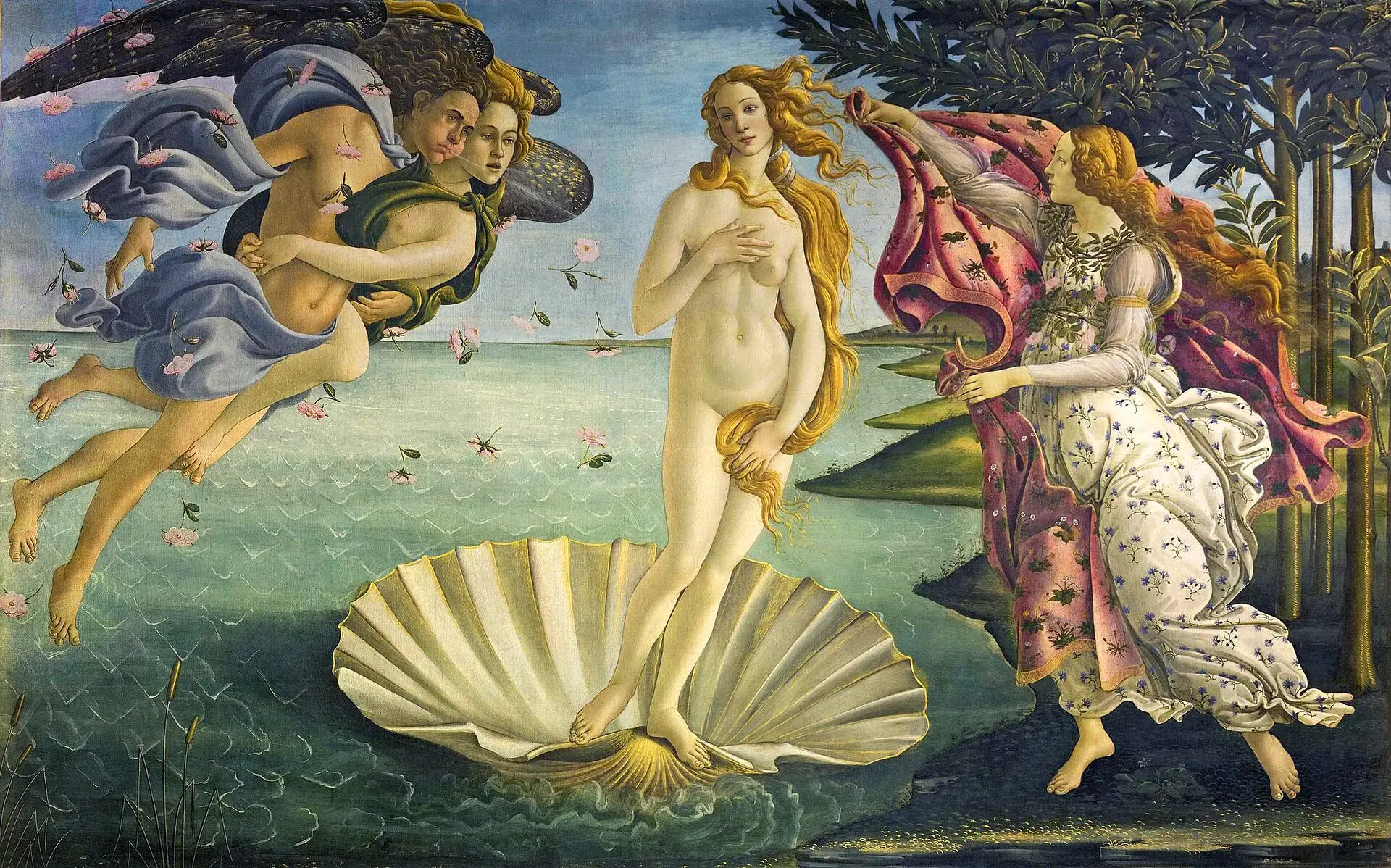 1485 birth of venus botticelli