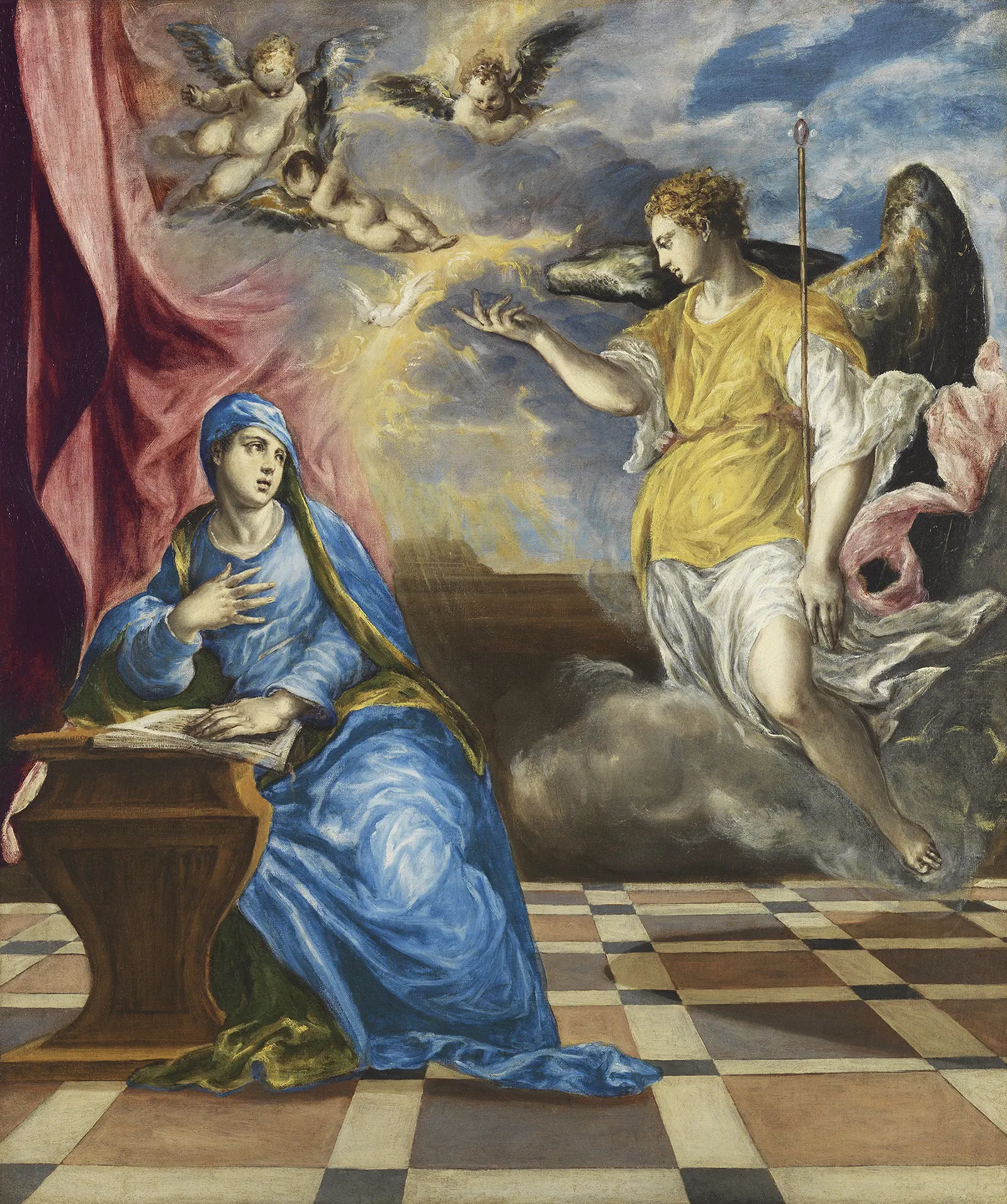 1576 el greco annuciation